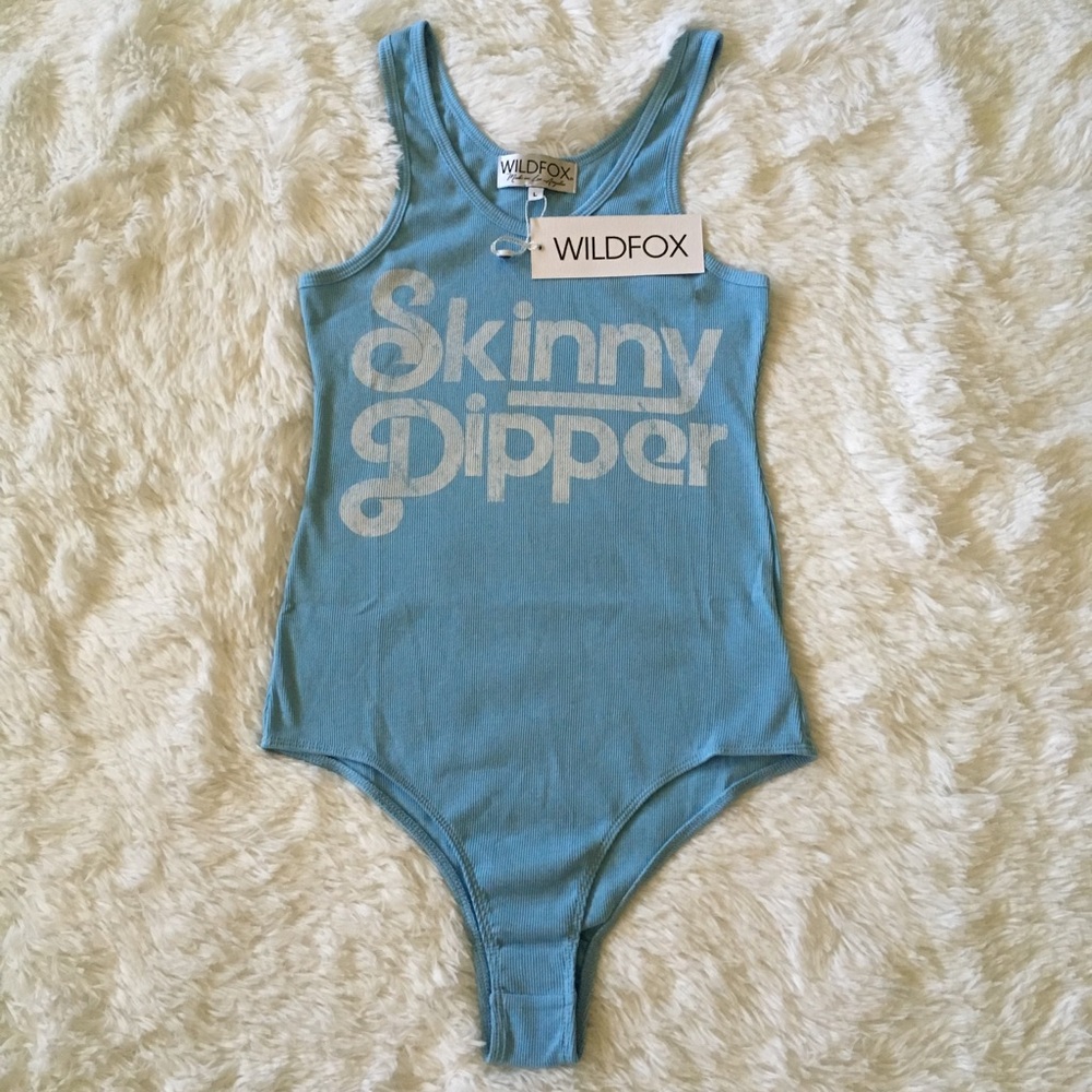 NWT Wildfox Skinny Dipper bodysuit - Picture 4 of 7